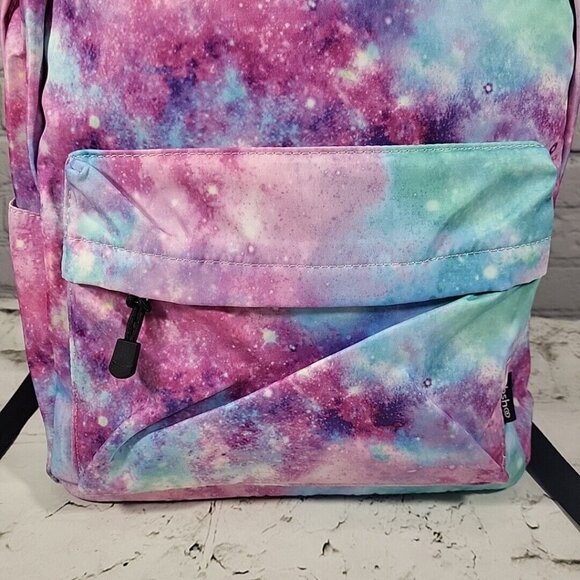 Abshoo Backpack Womens Girls Book Bag Pink Galaxy Standard School Travel NEW NWT - Picture 3 of 13